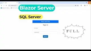 Blazor Server - Login menggunakan SQLServer versi lengkap