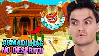 INVADI UM CASTELO COM ARMADILHAS NO MINECRAFT #1-09 [+10]