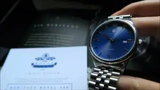 ERROYL Heritage Royal 300 Limited Edition Review - Striking Blue Sunray Dial
