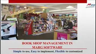 Book Store Software Demo in Marg ERP [Hindi]