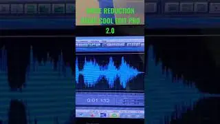 Applying Noise Reduction using Cool Edit Pro #shorts