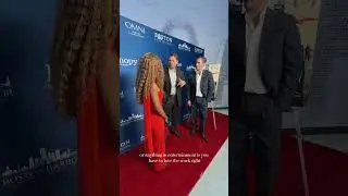 Quick BTS from night one of the Boston Film Festival ✨ red carpet flashes, stolen moments, and