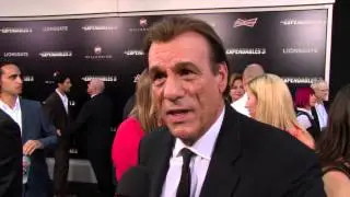The Expendables 3: Robert Davi Red Carpet Movie Premiere Interview | ScreenSlam