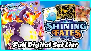 Full SHINING FATES Digital Set List! HD images of all English Pok&eacute;mon Cards