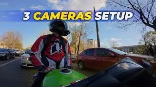 MOTOVLOGGING GEAR & SETTINGS - how do I use 3 cameras