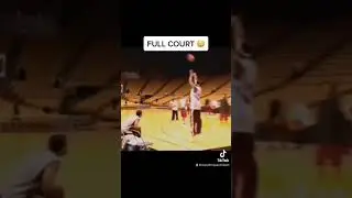 LeBron's Half Court / Full Court Shots 😨#short