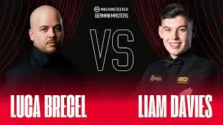 Luca Brecel vs Liam Davies | Full Match | German Masters 2025 Qualifiers
