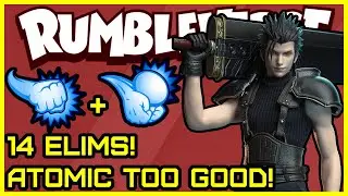 14 high Eliminations with Dolphin / Volley Dive & Atomic Punchline in Quads for Rumbleverse
