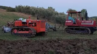 Powerful Ploughing with Dante Antonitti&rsquo;s Fiatagri 160-55 & 100C | Aratura Spettacolare 🇮🇹🇫🇷