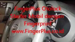 FingerPlus Otolock Teknologi Terbaru menghidupkan mesin mobil dan Motor menggunakan Fingerprint