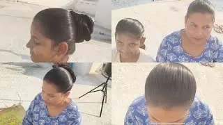 Full video p1 - mother daughter heavily oiled sleek lic comb hairplay mother daughters oiled hair