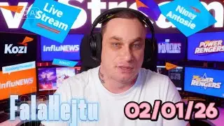 FalaHejtu 2.01.26-LIveStream#falahejtu #boxdel #kozi #famemma28 #prime15 #szalonytańcula #news #4you