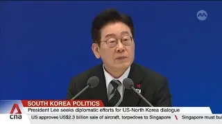 South Korean leader pushing for diplomatic efforts for US-North Korea dialogue