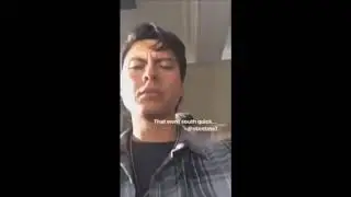 Jordan Connor being cute for 58 seconds