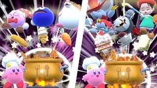 Kirby Star Allies - Cooking All Friends & Dream Friends