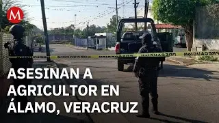 En Veracruz, dos agricultores fueron atacados por hombres armados; hubo un muerto