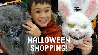 HALLOWEEN 2021 Shopping at TESCO ASDA! Come Shopping with Us for SPOOKY Halloween Costumes!