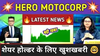Hero Motocorp Stock Analysis ⚫ Hero Motocorp Stock Latest News ⚫ Stock Market