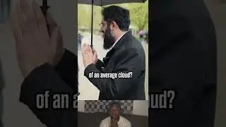 What is the weight of the cloud - Street Dawah #islam #streetdawah #quran #shorts