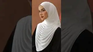 Элегантный способ завязывание платка/хиджаба/шарфа 🕊💜 #hijabtutorial