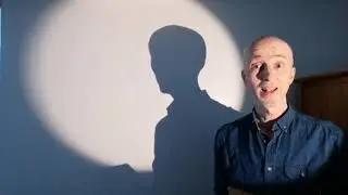 Old King Cole Hand Shadow - how to make it