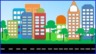 ✅👉How to Make Animated City In Powerpoint 2010| Powerpoint में Animated City कैसे बनाये||in Hindi||🔥