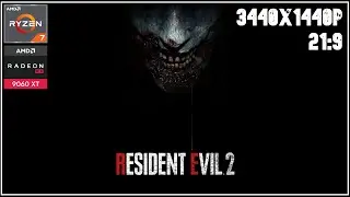 RESIDENT EVIL 2 NA RX 9060 XT 16GB - ULTRAWIDE 1440P