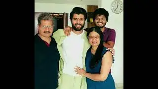 Rowdy Star Vijay Deverakonda Family #bollywood#tollywood  #motivation #youtuber