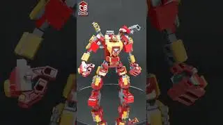 LEGO Iron Man Mech Combined set 76140 and 76203 Crix Brix Fusion Episode 1