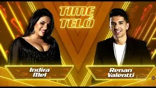 Renan Valentti no The Voice Brasil - Batalhas com Indira Mel - N&atilde;o aprendi dizer adeus - EP2