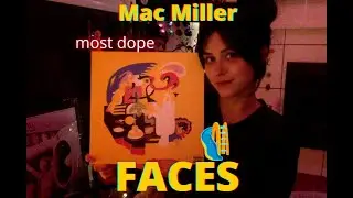 💛mac miller faces | vinyl record💛
