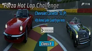 Alfa Romeo Spider Quadrifoglio Verde vs Chevrolet Corvette ´53 (P) Spa HLC