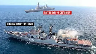 Российские эсминцы &laquo;Удалой&raquo; и британские эсминцы Type 45 сразятся в Северном море