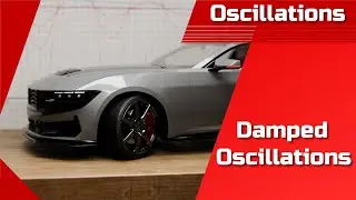 Damped Oscillations | Derivation of the Differential Equation | Period | Frequency | Formula