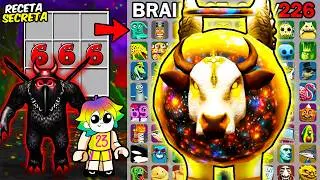 CONSEGU&Iacute; LAS NUEVAS RECETAS BRAINROTS en Roblox #8 (Craft a Brainrot,Patapim 666,Vaca Nova Serafita)