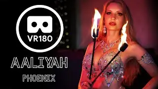 Aaliyah Zhoura belly dance performance and fire show 