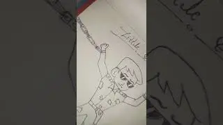 How To Draw Little Singham Drawing // Easy Little Singham Art  #art #gani #littlesingham #shorts #pz