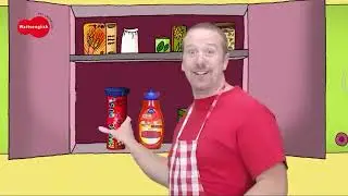 Food Cooking Magic Story for Kids from Steve and Maggie | Speaking Wow English TV Story Time Lessons