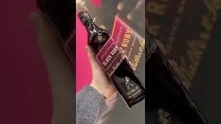 Johnnie Walker Black Ruby  #whisky #newwhisky #johnniewalker #johnniewalkerblack