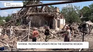 Neither water nor gas supply for the second month in a frontline city of Siversk