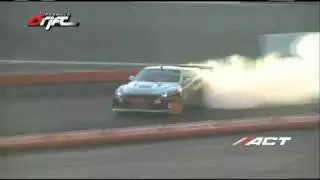 Robbie Nishida  ran a  72.3 during session 2 of qualifying for Formula Drift Round 7