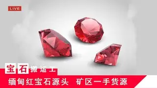 【宝石搬运工】缅甸Myanmar抹谷Mogok矿区红宝石Ruby，蓝宝石Sapphire，尖晶石Spinel，宝石珠宝源头直播LIVE(5/26)
