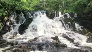 Zabriskie's Waterfall at Annandale-On-Hudson in New York state