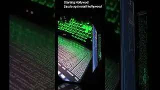 Hollywood style Terminal #shorts #shortsvideo #linux #termux