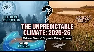 Weak La Ni&ntilde;a 2025&ndash;26 | क्यों बदला भारत का मौसम?