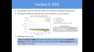 Adaptive Distributed Stochastic Gradient Descent for Minimizing Delay in the Presence of Stragglers