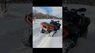 Спаси себя сам, работа с сэнд-траками #snow #cfmoto #cforce1000
