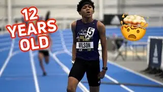 12-Year-Old Runs 51.78 400m At adidas Indoor Nationals!