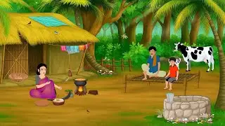बंजर जमीन का रहस्य | Hindi Moral Story | Hindi Kahaniya | Cartoon Stories | Bed Time Story |