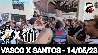 VASCO X SANTOS - AQUECIMENTO DA TORCIDA VASCAÍNA EM SÃO JANUÁRIO. - 14/05/2023